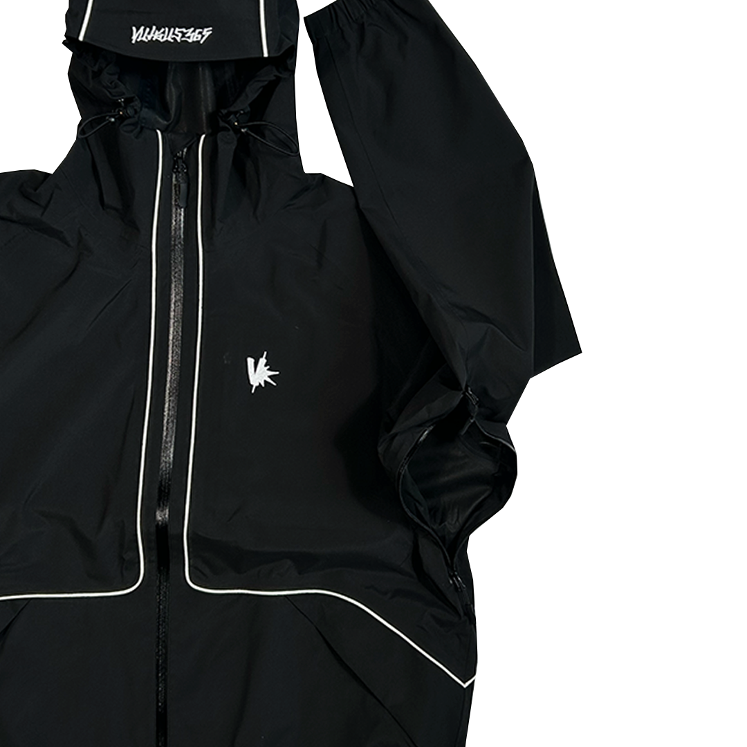 S01 3L shell - black