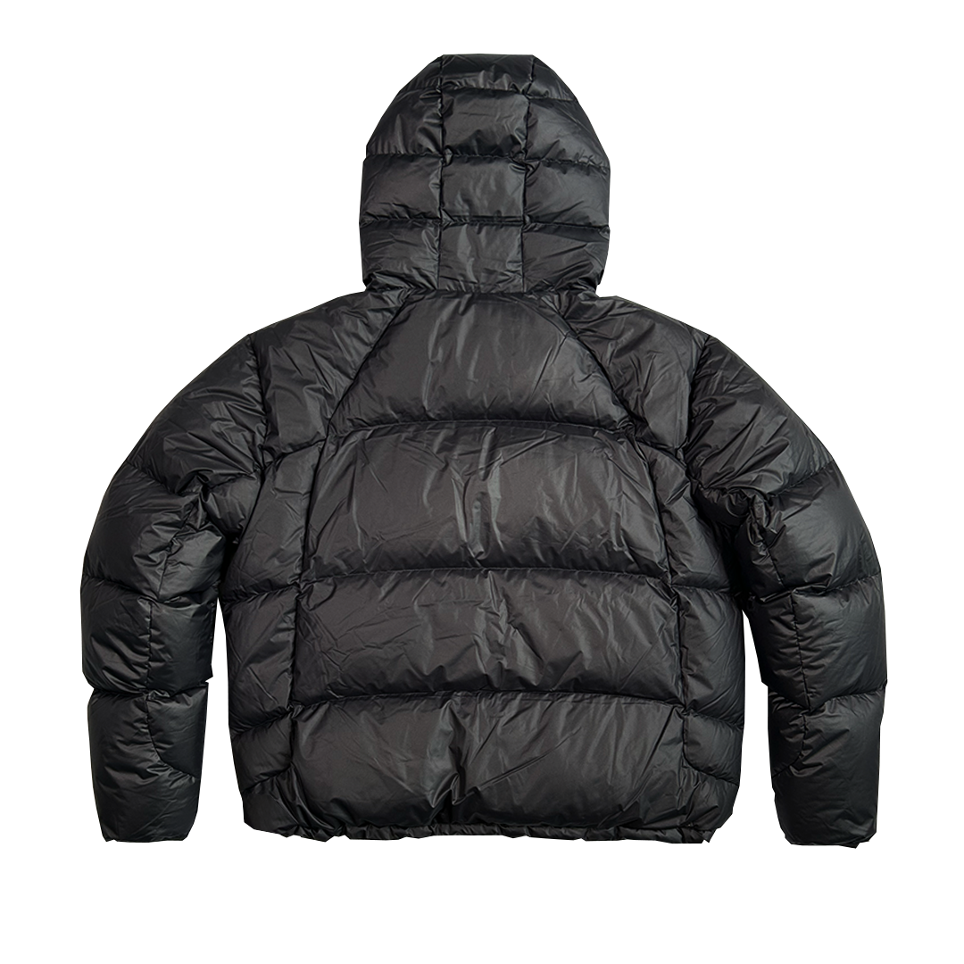 covert reversible down jacket - black/sage