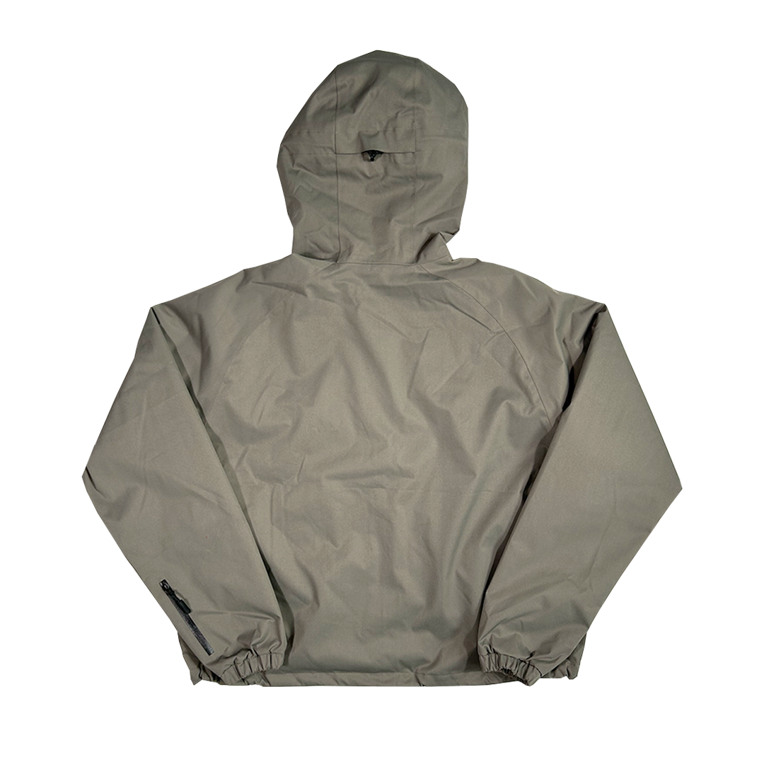 insulated cargo jacket - oak