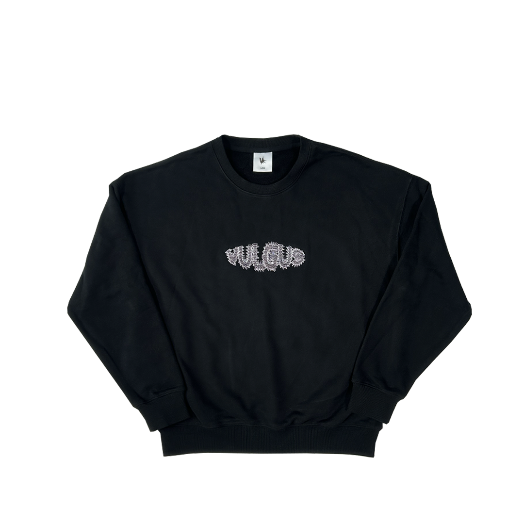 transit crewneck - black