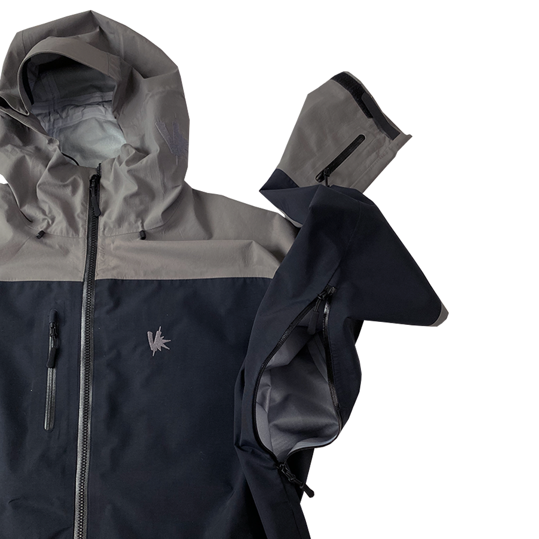 hermano 3L shell - black/grey