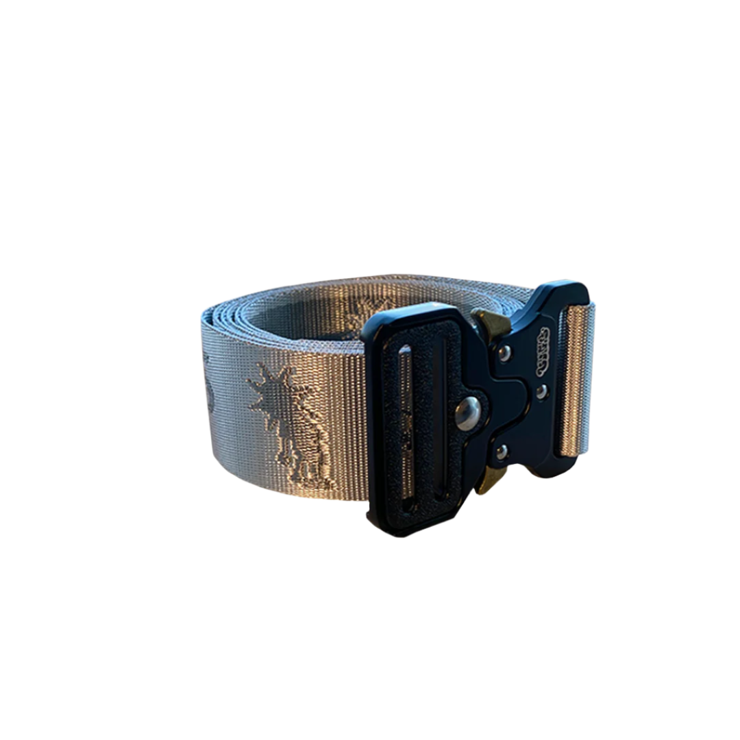 woven belt - grey