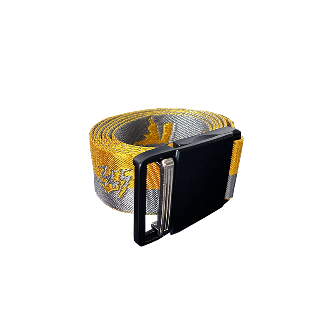 woven belt - yellow