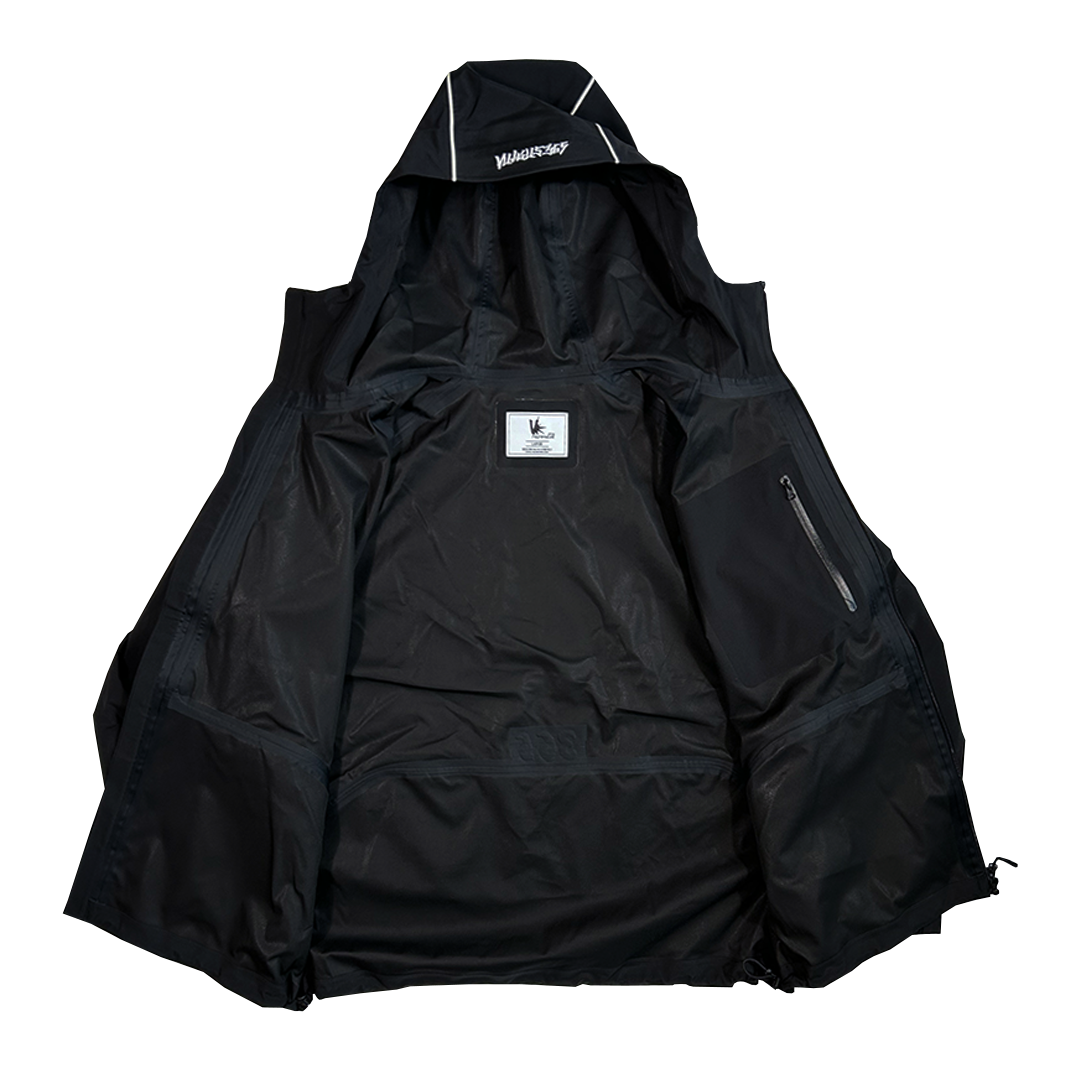 S01 3L shell - black