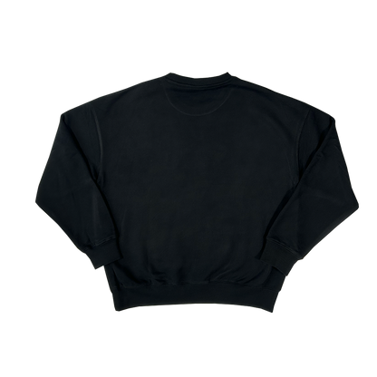 transit crewneck - black
