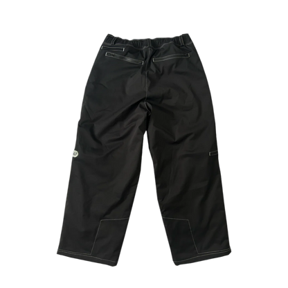 darn convertible bib snowpant - black
