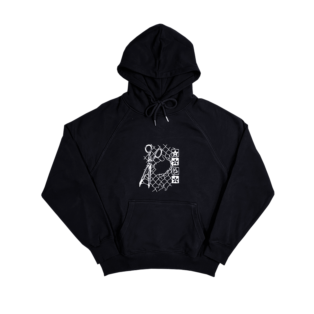 fence hoodie - black