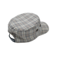 cadet cap (tan plaid)
