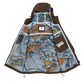 cypher 3L jacket (brown)
