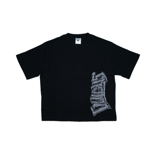 distort tee (black)