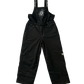 darn convertible bib snowpant (black)