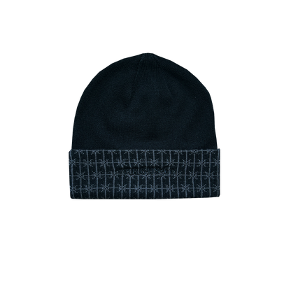 cuffed hat - black