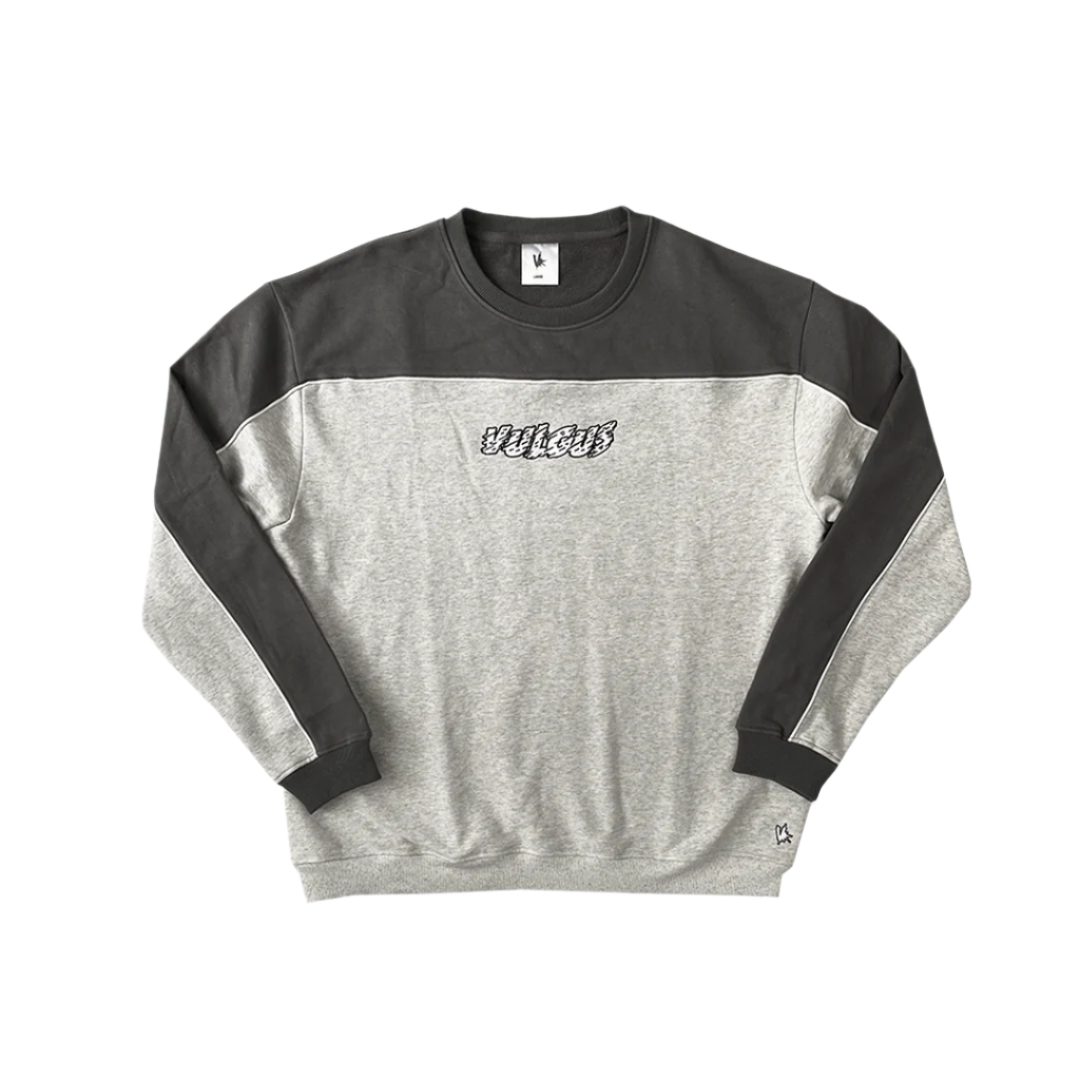 piping crewneck (grey)