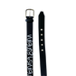needle point belt (black)