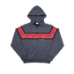 crimson hoodie (grey/red)
