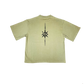 tribal tee (pastel green)