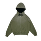 cycle zip hoodie (washed olive)