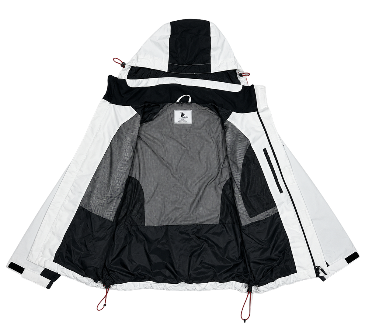 hex 2.5L ripstop jacket (white)