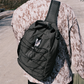 all day sling bag (black)