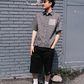 tag button up shirt (dark plaid)