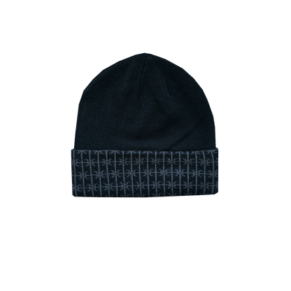cuffed hat - black