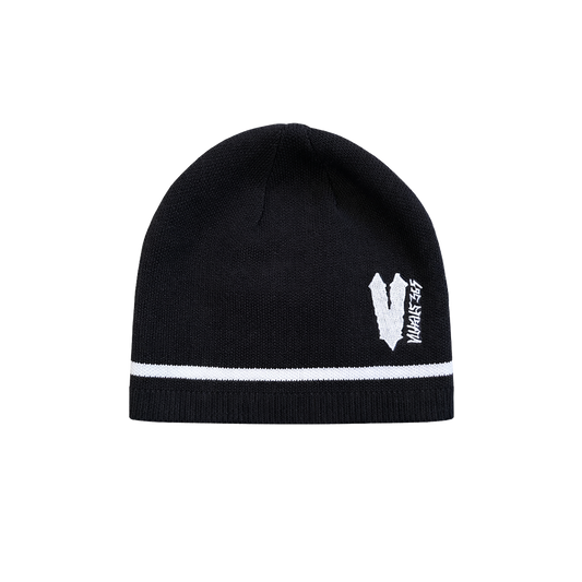 RIBBED SKULLY (BLACK)
