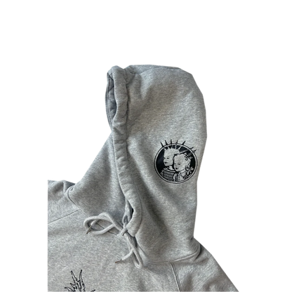 dystopia hoodie - grey
