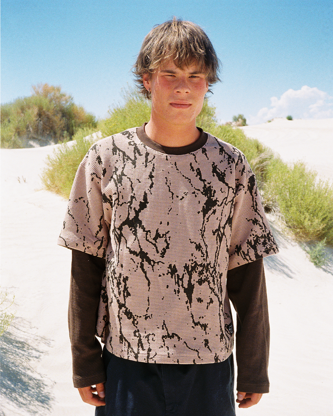 aop double layered themal (brown)